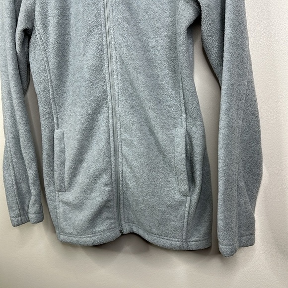 Magellan Outdoors Gray Full Zip Fleece Women's Jacket Size Small - Picture 3 of 7